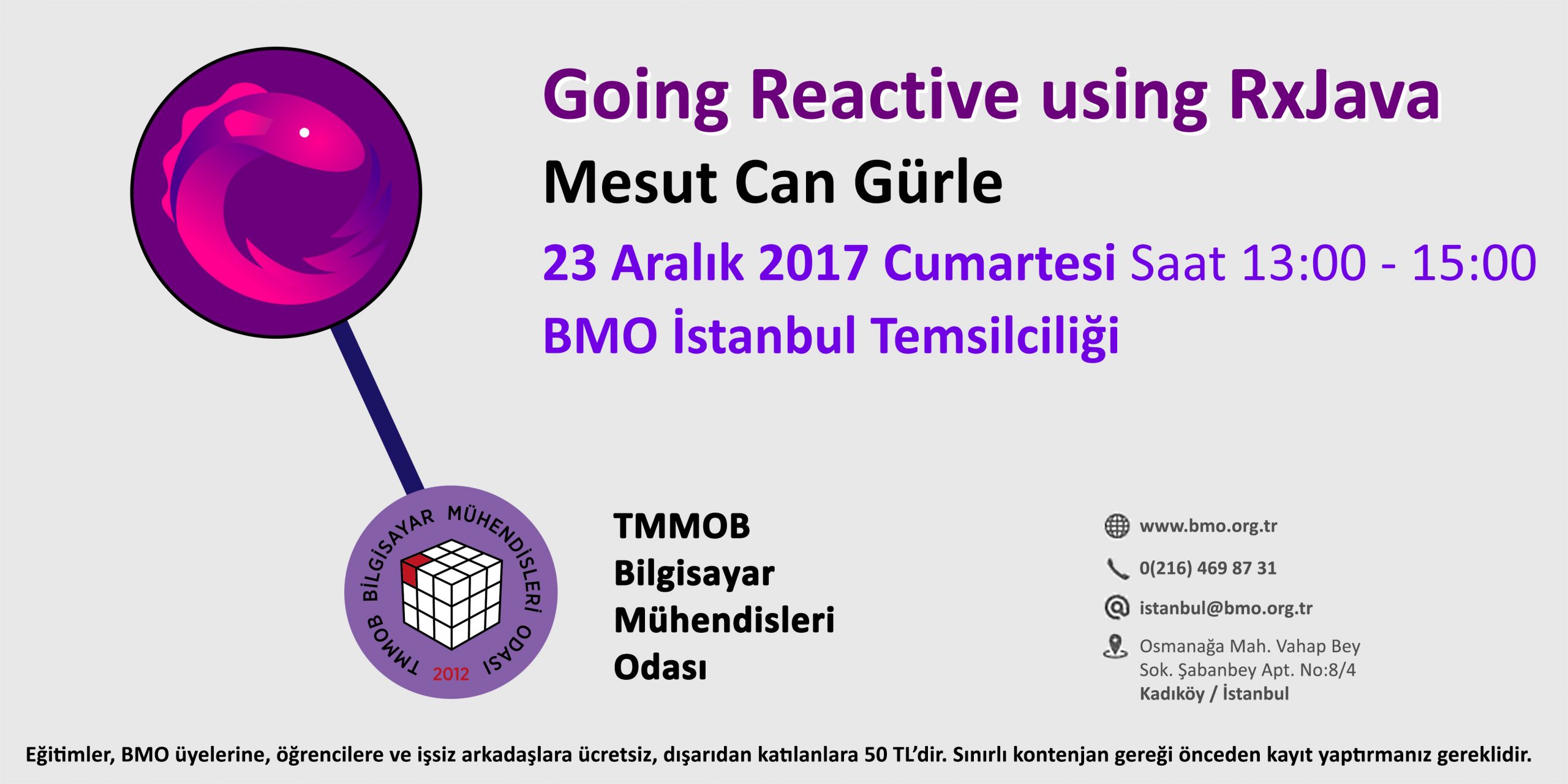 Going Reactive using RxJava - TMMOB Bilgisayar Mühendisleri Odası