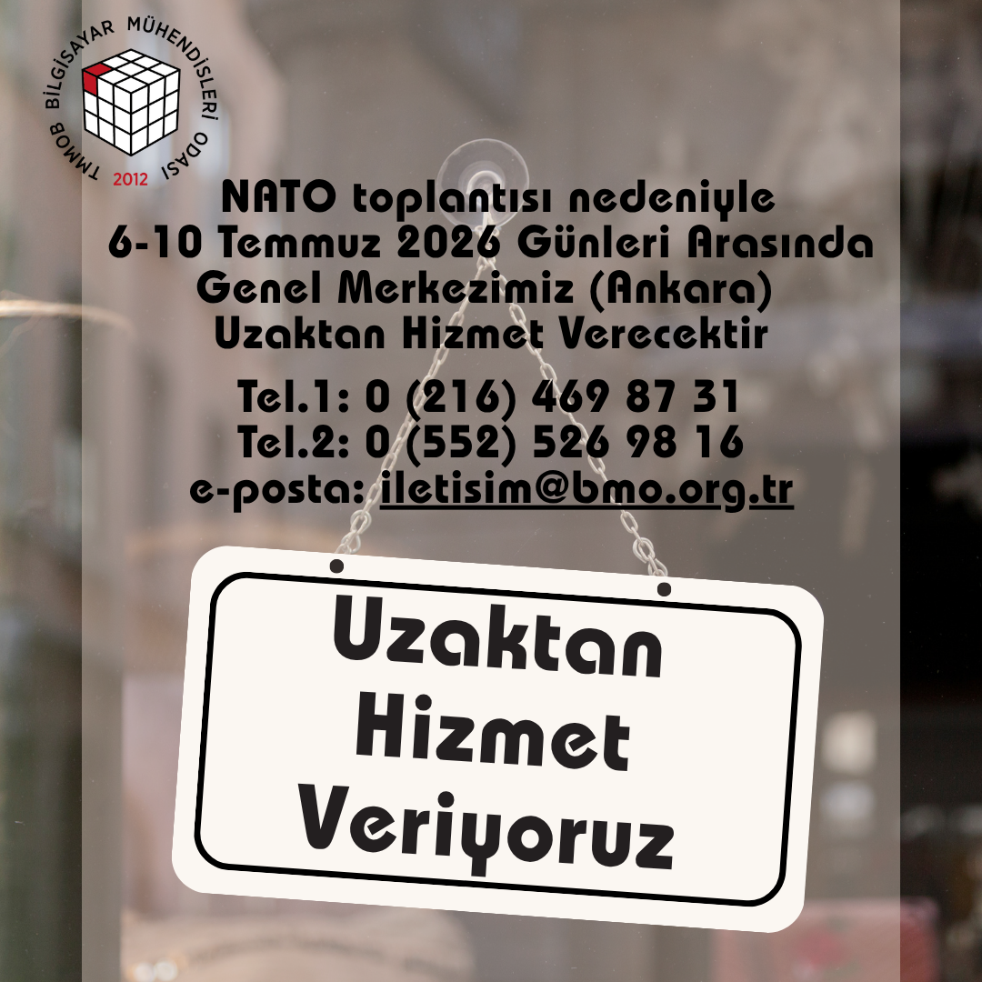ともページ Uzaktan Hizmet Veriyoruz - TMMOB Bilgisayar Mühendisleri Odası